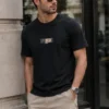 تیشرت مشکی مردانه طرح FENDI